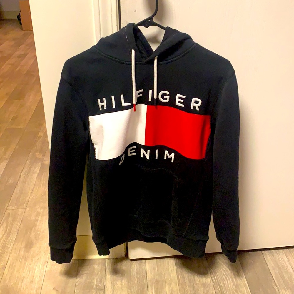 Hilfiger hoodie mens medium(runs little small) - Picture 1 of 1